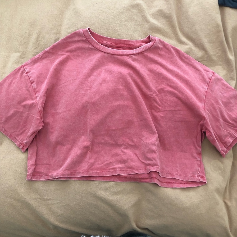Colsie Oversized Crop Top
